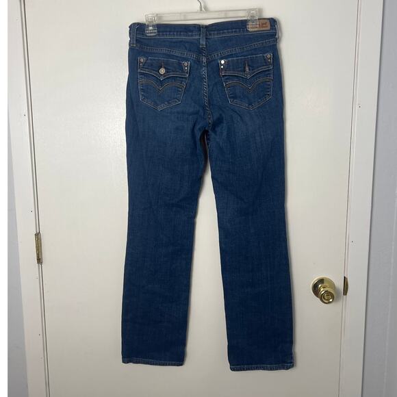 Levi’s Women’s 505 Straight Leg Blue Denim Jeans – Size 31x30 - Picture 2 of 8